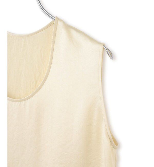 ADAM ET ROPE'「【EMOELLE】サテンタンクトップブラウス」|シャツ・ブラウス|