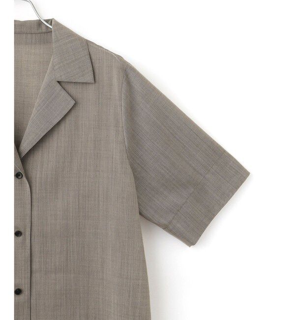 ADAM ET ROPE'「【接触冷感】ライトシャツジャケット」|シャツ・ブラウス|