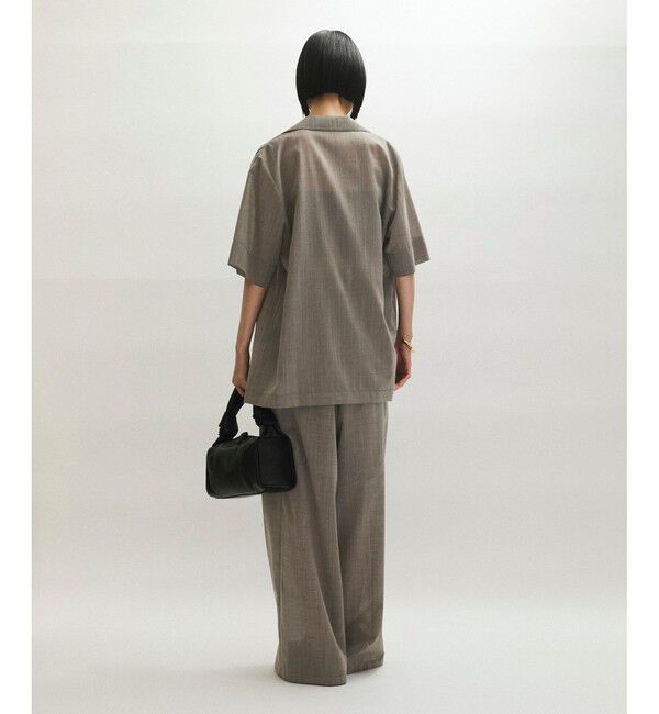 ADAM ET ROPE'「【接触冷感】ライトシャツジャケット」|シャツ・ブラウス|