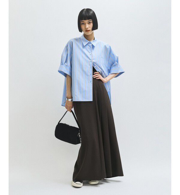 ADAM ET ROPE'「アシメタックスカート」|スカート|