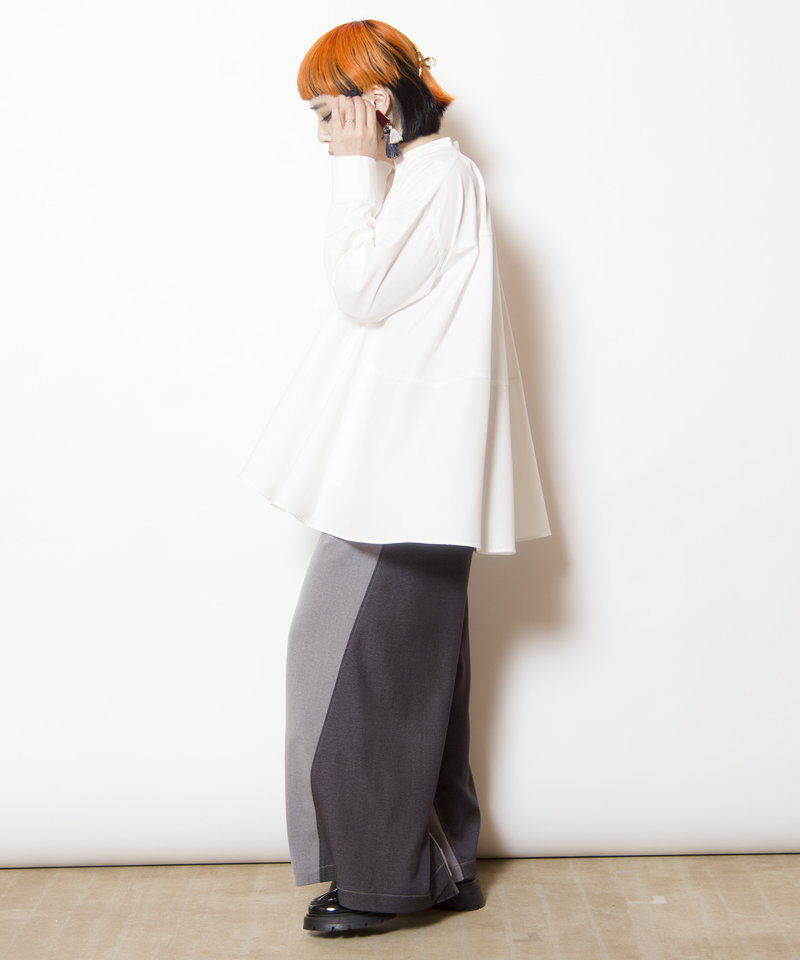  「バックフレアーブラウス」|シャツ・ブラウス|
