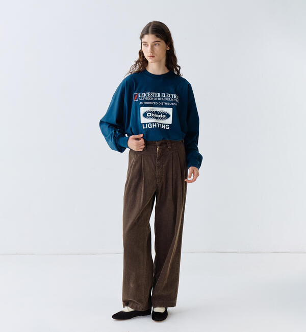  「THE SHINZONE |〈別注〉TOMBOY PANTS CORDUROY WOMEN」|チノ|