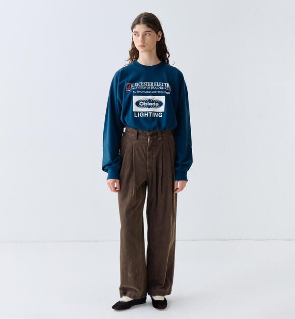 「THE SHINZONE |〈別注〉TOMBOY PANTS CORDUROY WOMEN」|チノ|