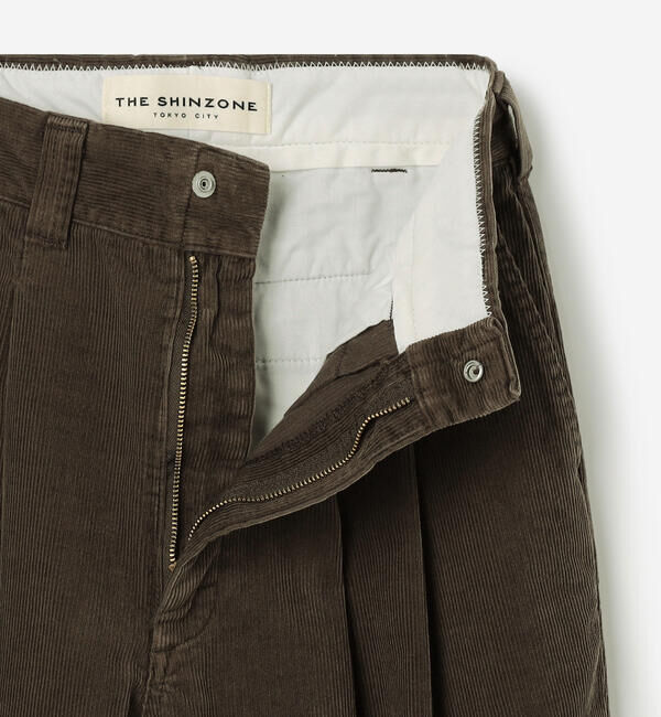  「THE SHINZONE |〈別注〉TOMBOY PANTS CORDUROY WOMEN」|チノ|