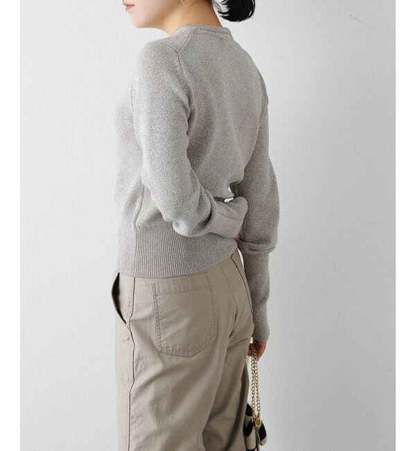  「ラメカーディガン」|ニット・セーター|