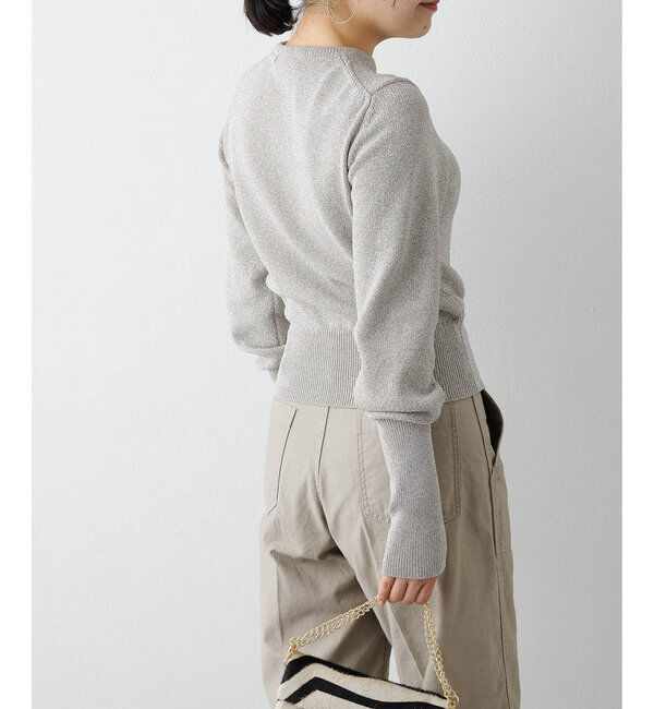  「ラメカーディガン」|ニット・セーター|