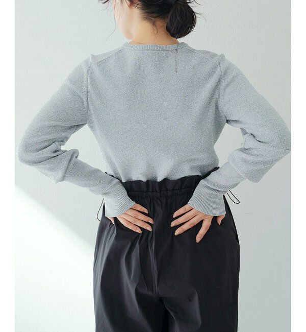  「ラメカーディガン」|ニット・セーター|