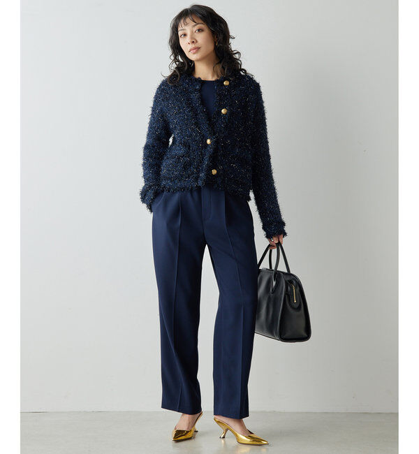  「バックサテンイージーパンツ」|チノ|