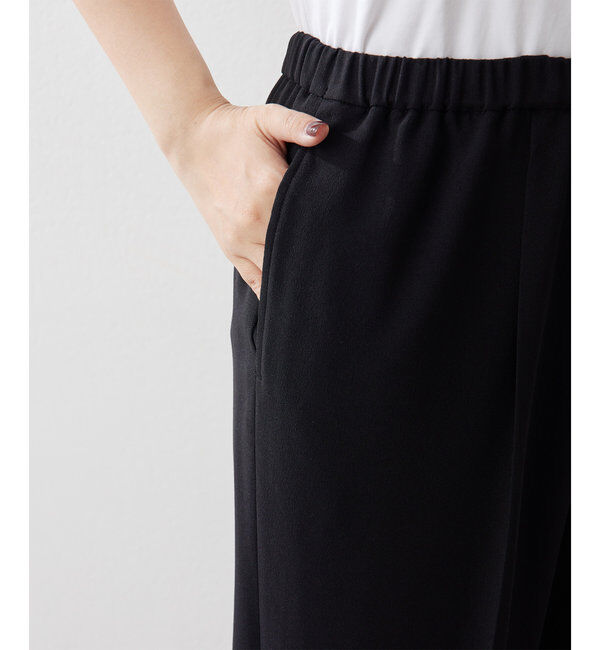  「バックサテンイージーパンツ」|チノ|