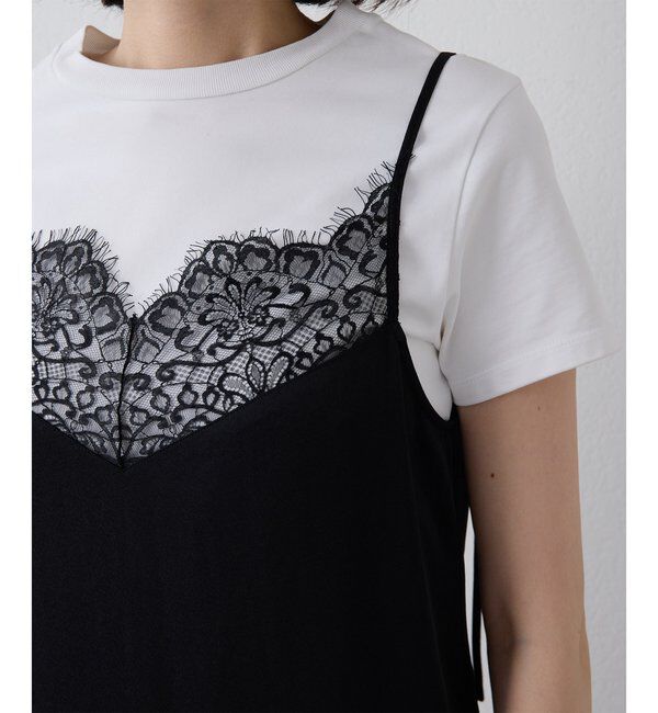  「レースロングキャミ」|シャツ・ブラウス|