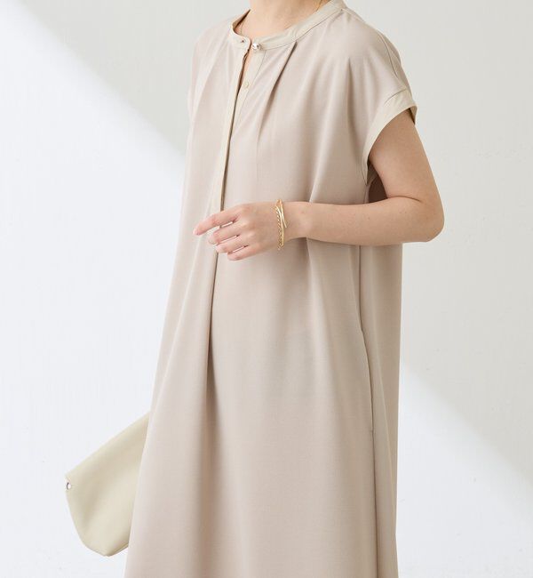  「カットジョーゼットフレンチワンピース」|ワンピース|