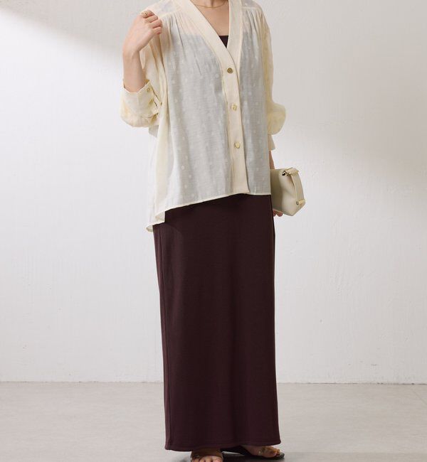  「シアーシャツカーディガン」|シャツ・ブラウス|