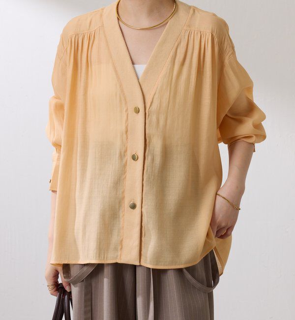  「シアーシャツカーディガン」|シャツ・ブラウス|