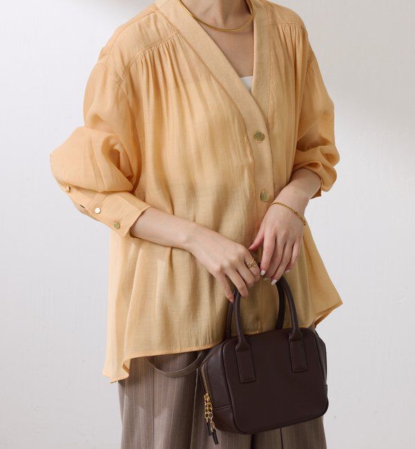  「シアーシャツカーディガン」|シャツ・ブラウス|