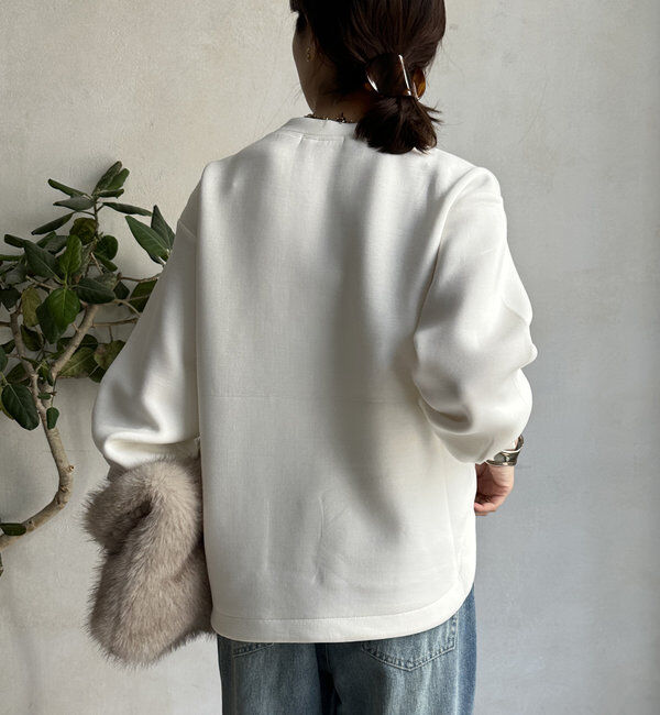  「【WEB限定】ゴールドボタンロゴトップス」|Tシャツ・カットソー|