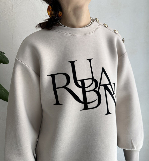  「【WEB限定】ゴールドボタンロゴトップス」|Tシャツ・カットソー|