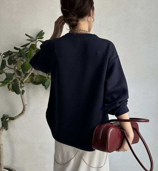  「【WEB限定】ゴールドボタンロゴトップス」|Tシャツ・カットソー|