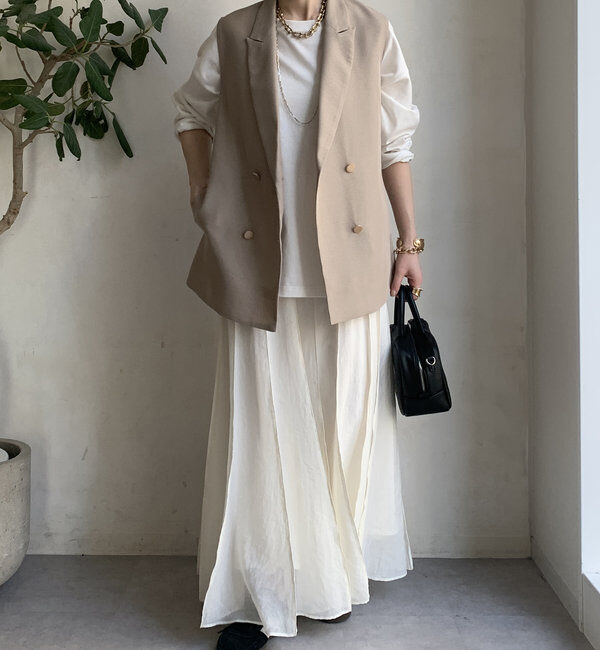  「ダブルメッシュジレ」|ベスト・ジレ|