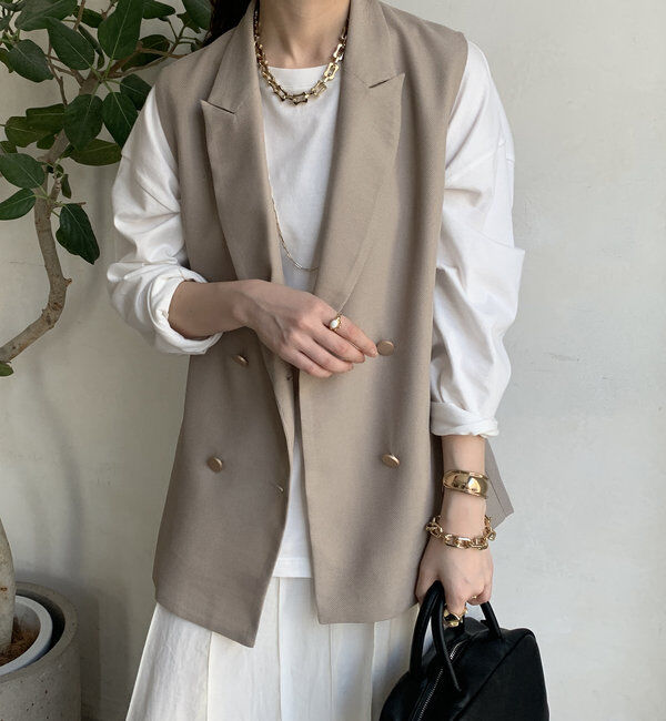  「ダブルメッシュジレ」|ベスト・ジレ|