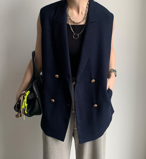  「ダブルメッシュジレ」|ベスト・ジレ|