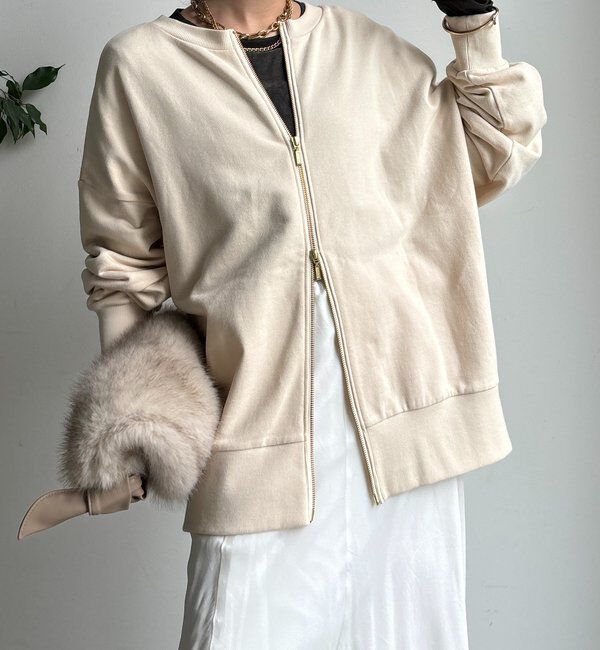  「LE MOMENT 2WAYジッププルオーバー」|Tシャツ・カットソー|