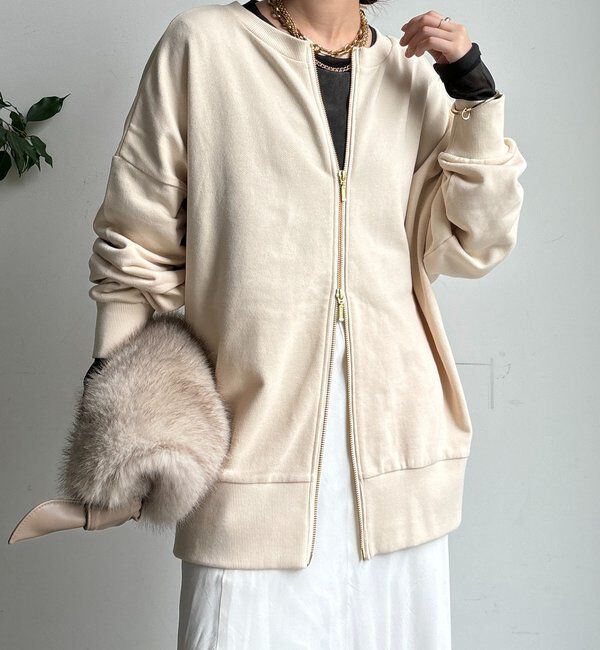  「LE MOMENT 2WAYジッププルオーバー」|Tシャツ・カットソー|