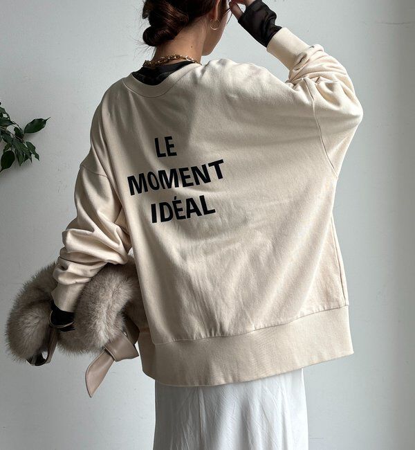  「LE MOMENT 2WAYジッププルオーバー」|Tシャツ・カットソー|