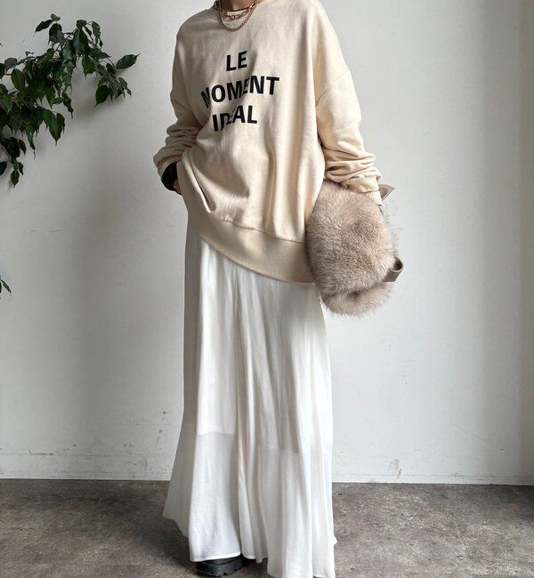  「LE MOMENT 2WAYジッププルオーバー」|Tシャツ・カットソー|