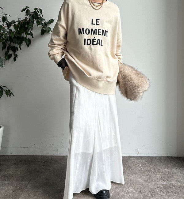  「LE MOMENT 2WAYジッププルオーバー」|Tシャツ・カットソー|