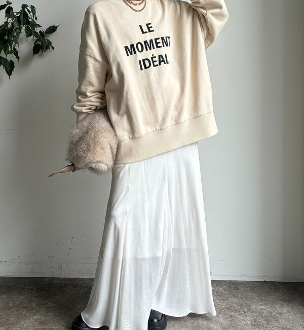  「LE MOMENT 2WAYジッププルオーバー」|Tシャツ・カットソー|