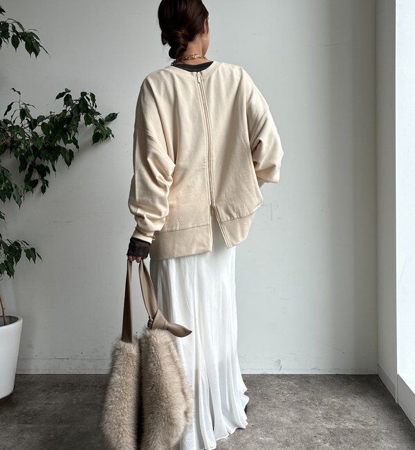  「LE MOMENT 2WAYジッププルオーバー」|Tシャツ・カットソー|