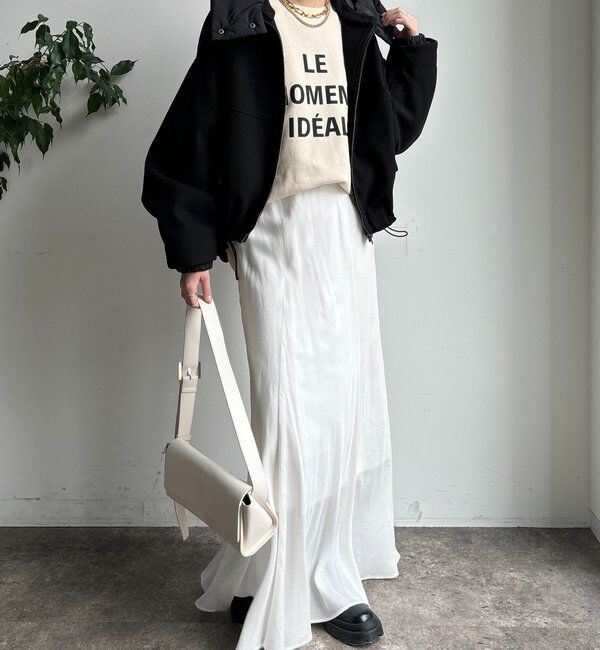  「LE MOMENT 2WAYジッププルオーバー」|Tシャツ・カットソー|