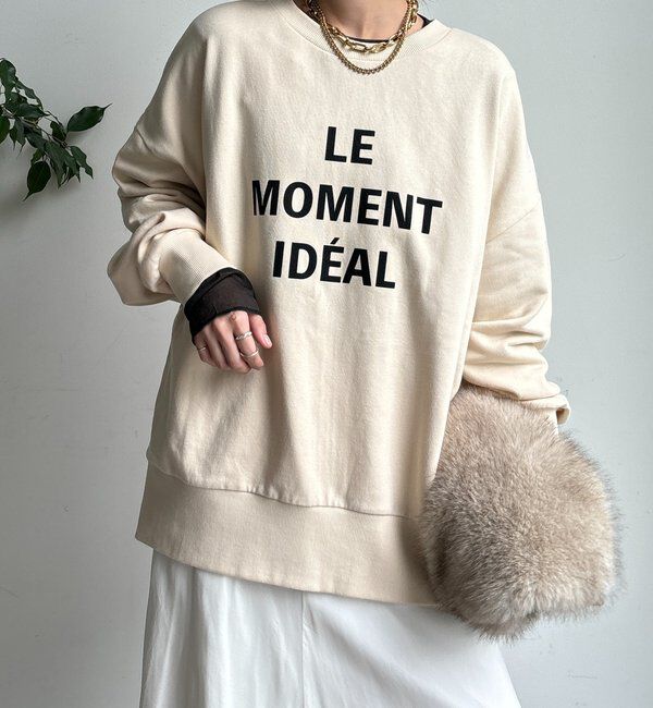  「LE MOMENT 2WAYジッププルオーバー」|Tシャツ・カットソー|