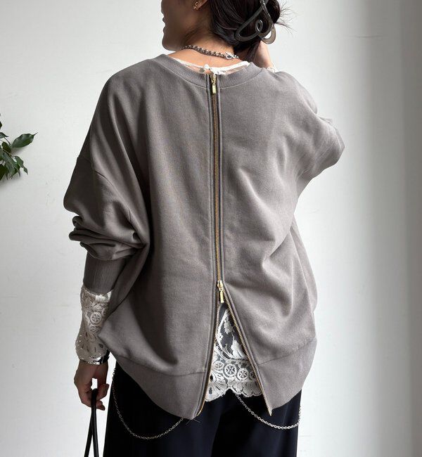  「LE MOMENT 2WAYジッププルオーバー」|Tシャツ・カットソー|