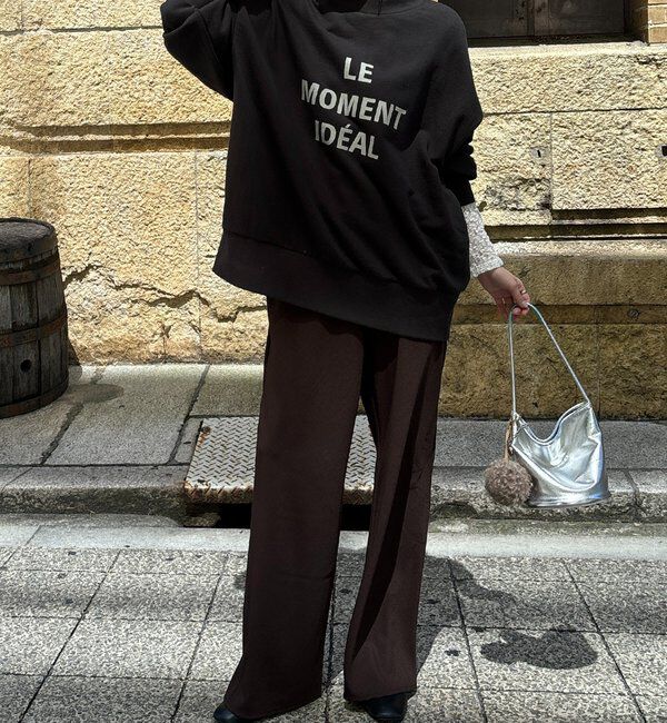  「LE MOMENT 2WAYジッププルオーバー」|Tシャツ・カットソー|