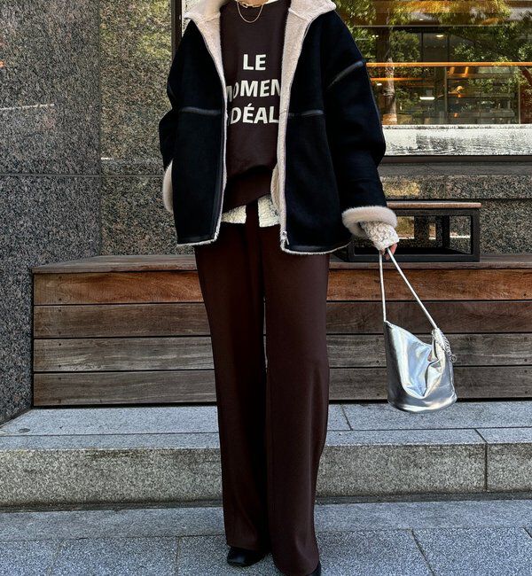  「LE MOMENT 2WAYジッププルオーバー」|Tシャツ・カットソー|