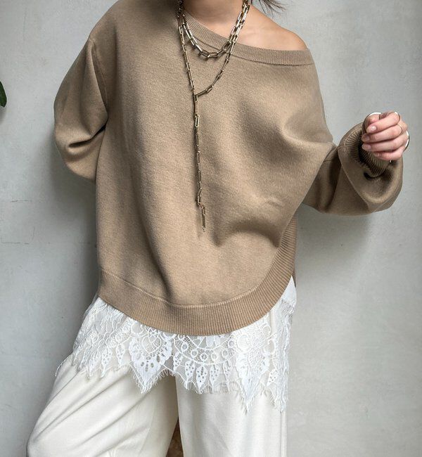  「レースキャミチュニック」|シャツ・ブラウス|