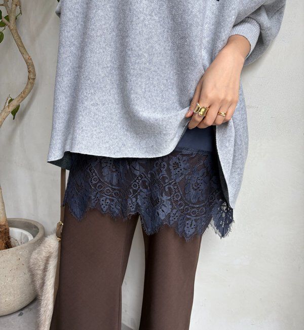  「レースキャミチュニック」|シャツ・ブラウス|