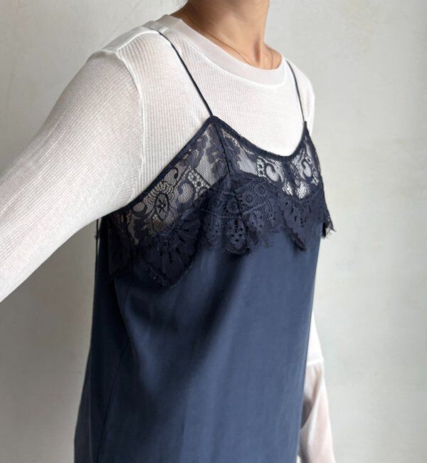  「レースキャミチュニック」|シャツ・ブラウス|