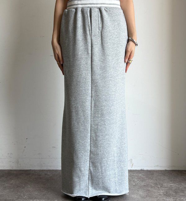  「【WEB限定】ウエストライン裏毛スカート」|スカート|