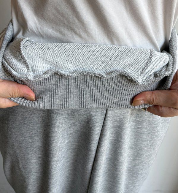  「【WEB限定】ウエストライン裏毛スカート」|スカート|