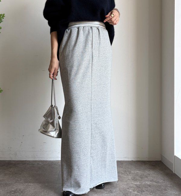  「【WEB限定】ウエストライン裏毛スカート」|スカート|