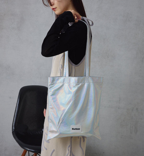  「【新色追加/A4サイズ/PCサイズ/5色展開】シャイニーマルチトートBAG」|トートバッグ|