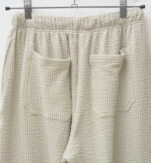  「【WHIMSIC/SETUP対応】ストレッチシアサッカーイージーパンツ」|チノ|