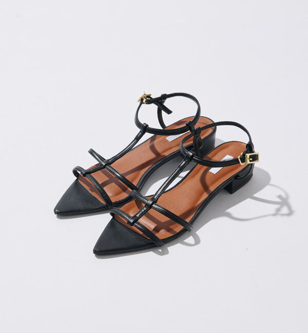  「【EVOL(イーボル)】ポインテッドストラップサンダル」|その他|