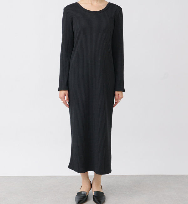  「【全骨格細見え】2WAYロングリブワンピース」|ワンピース|