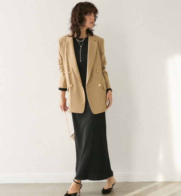  「【全骨格細見え】2WAYロングリブワンピース」|ワンピース|