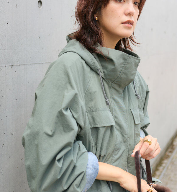  「【軽量/撥水】フーデッドマウンテンパーカー」|その他|