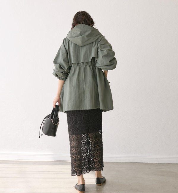  「【軽量/撥水】フーデッドマウンテンパーカー」|その他|