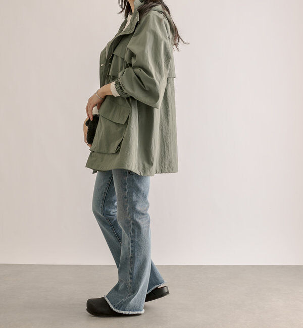  「【軽量/撥水】フーデッドマウンテンパーカー」|その他|